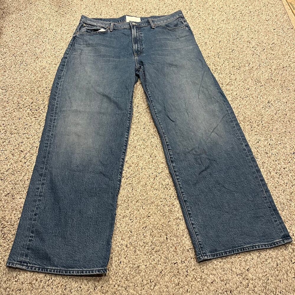 Mother Superior Lil Dodger Sneak Wide Leg Jeans 34 Petite Strike A Pose Casual
